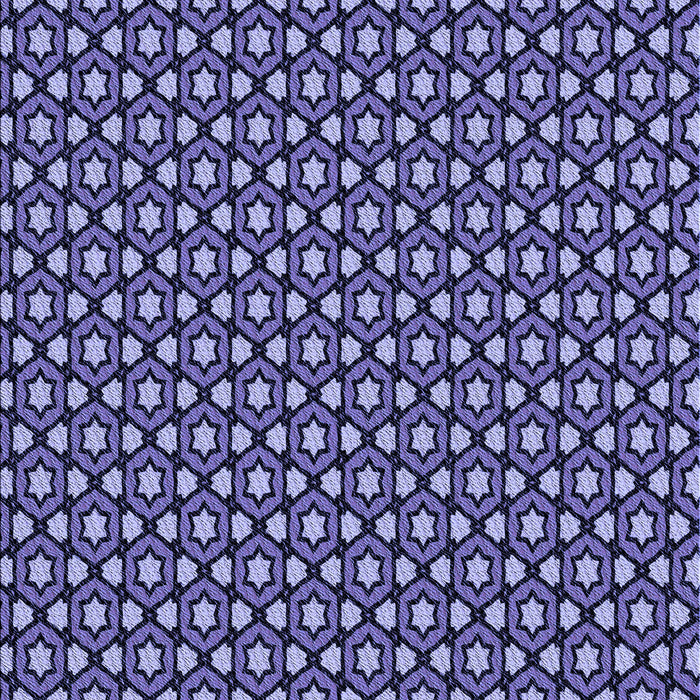 Patterned Blue Rug, pat2454blu