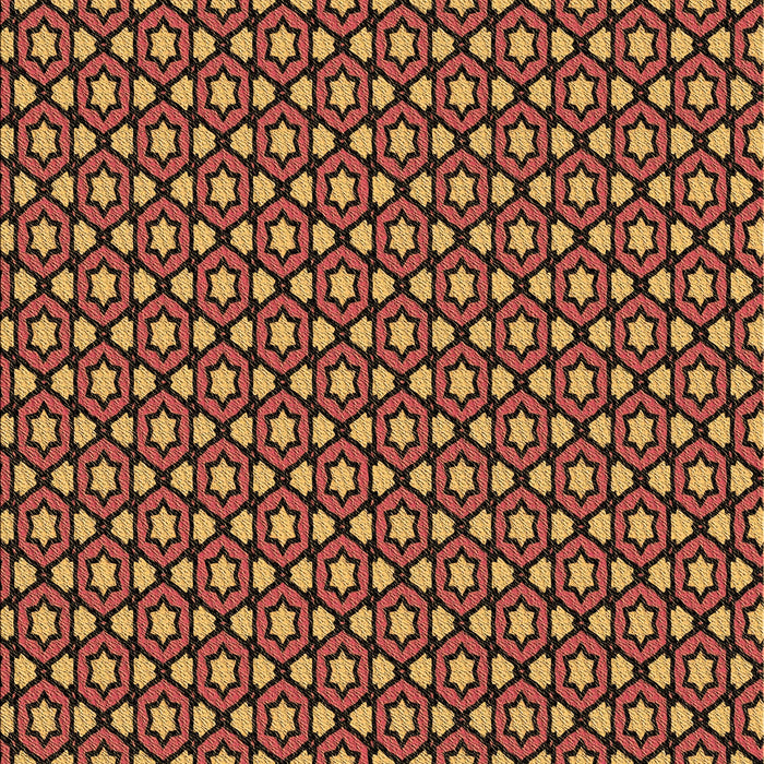 Patterned Orange Rug, pat2454brn