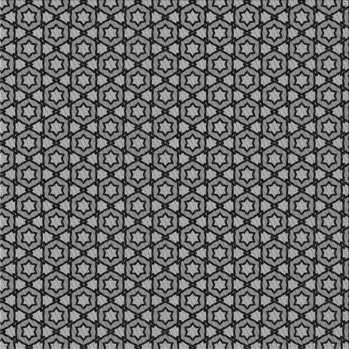 Round Patterned Dark Gray Rug, pat2454gry