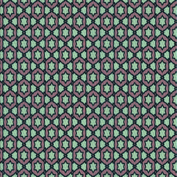Patterned Dark Sea Green Rug, pat2454lblu