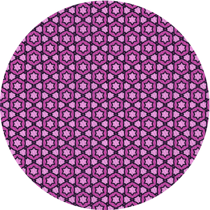 Square Machine Washable Transitional Dark Magenta Purple Rug in a Living Room, wshpat2454pur