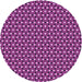 Square Machine Washable Transitional Dark Magenta Purple Rug in a Living Room, wshpat2454pur