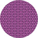 Square Patterned Dark Magenta Purple Rug, pat2454pur
