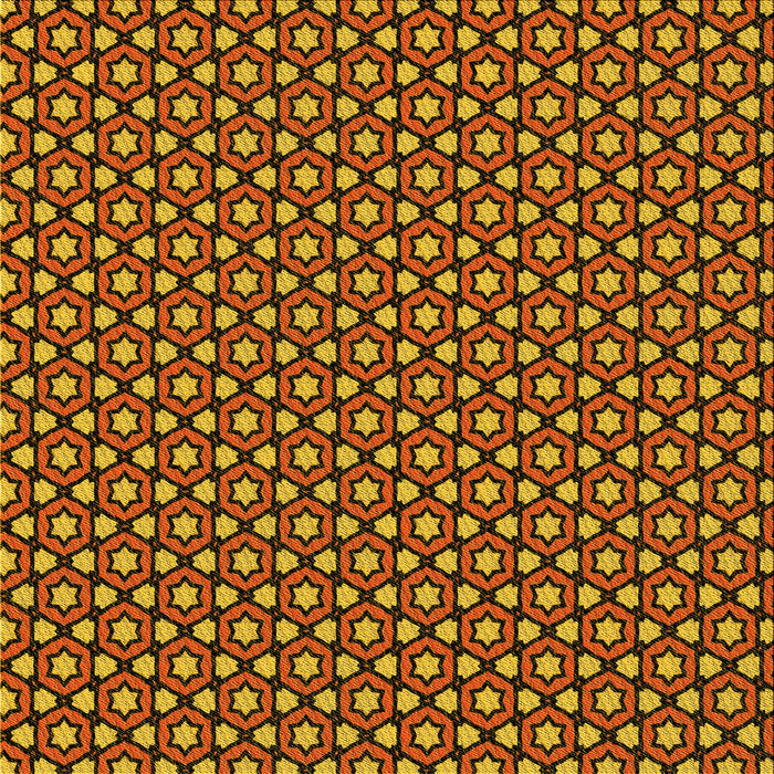 Round Patterned Maroon Red Rug, pat2454yw