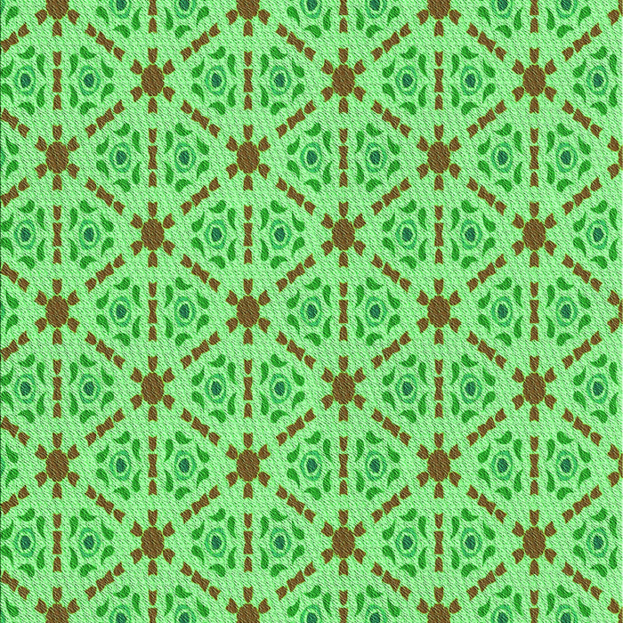 Machine Washable Transitional Dark Lime Green Rug, wshpat2455grn