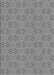 Patterned Dark Gray Rug, pat2455gry