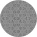 Square Machine Washable Transitional Dark Gray Rug in a Living Room, wshpat2455gry