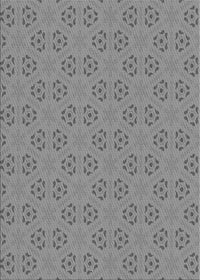 Machine Washable Transitional Dark Gray Rug, wshpat2455gry