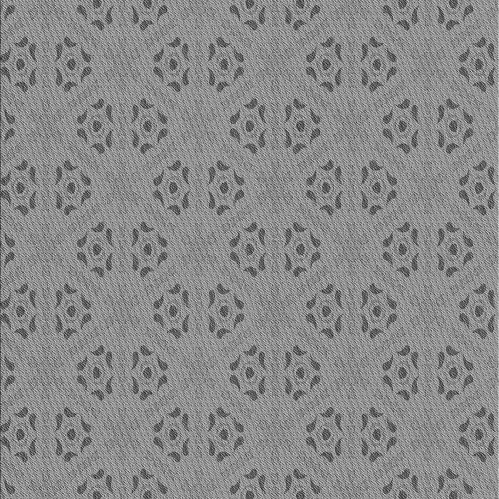 Machine Washable Transitional Dark Gray Rug, wshpat2455gry