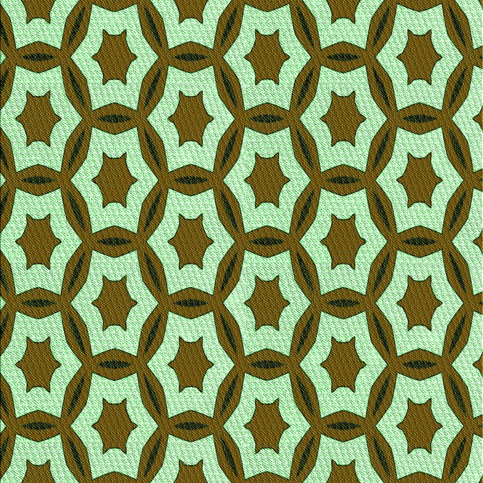 Patterned Dark Bronze Brown Rug, pat2456grn