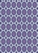 Machine Washable Transitional Dark Slate Blue Purple Rug, wshpat2457blu