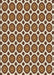 Patterned Red Brown Rug, pat2457brn