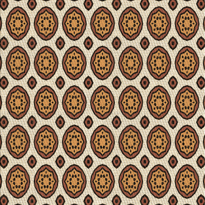 Patterned Red Brown Rug, pat2457brn