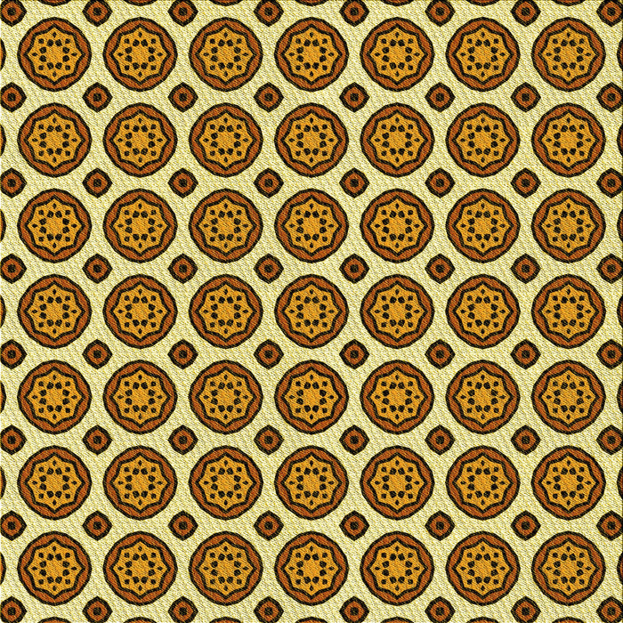 Round Machine Washable Transitional Red Brown Rug, wshpat2457yw