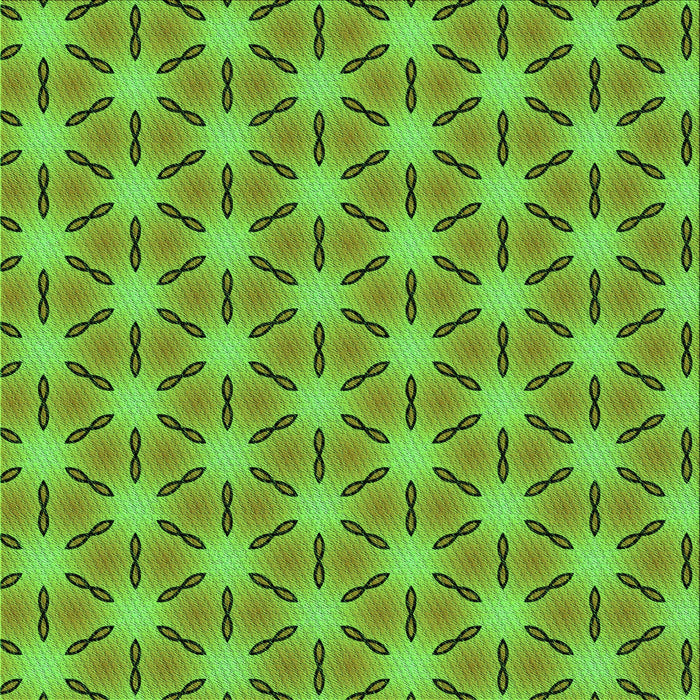 Round Machine Washable Transitional Bright Green Rug, wshpat2458grn