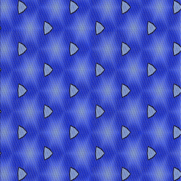 Patterned Blue Rug, pat2459blu