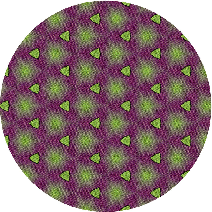 Square Patterned Dark Raspberry Purple Rug, pat2459brn