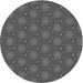 Square Patterned Platinum Gray Rug, pat2459gry