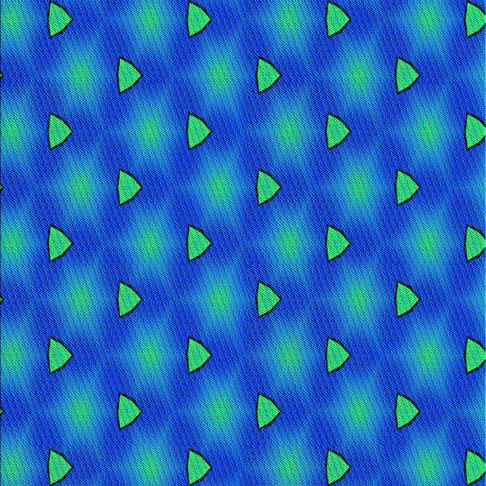 Patterned Dark Turquoise Green Rug, pat2459lblu