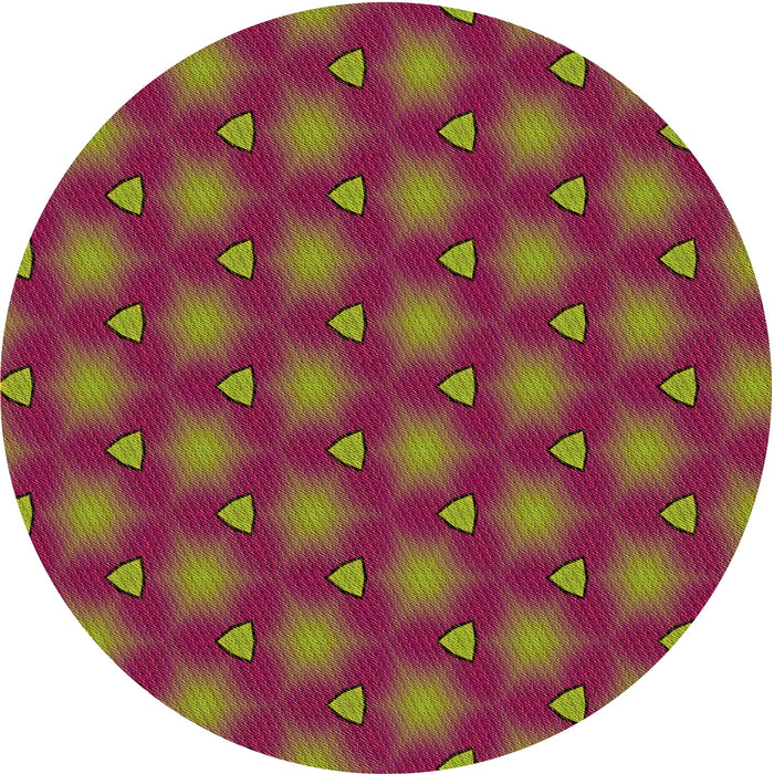 Square Patterned Light Brown Rug, pat2459org