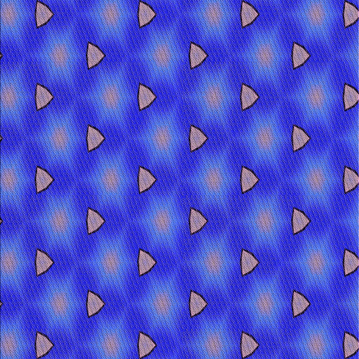 Patterned Blue Rug, pat2459pur