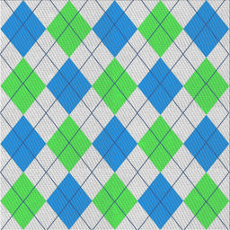 Square Patterned Pale Green Novelty Rug, pat245