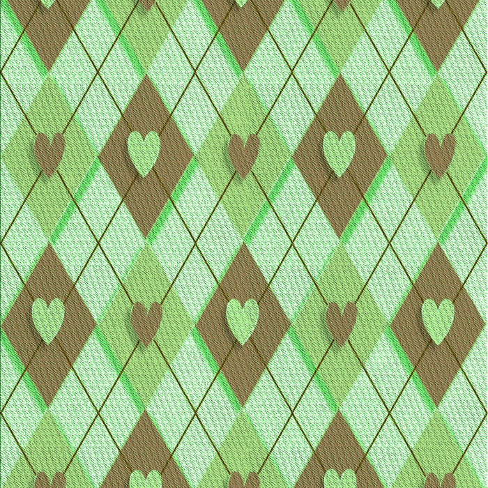 Patterned Light Green Rug, pat246grn