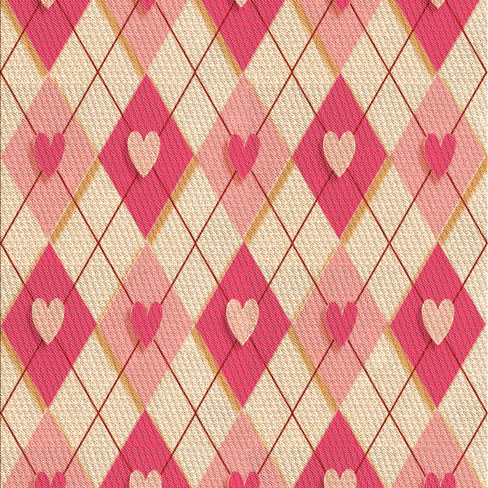 Patterned Red Rug, pat246org