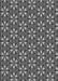 Patterned Gunmetal Gray Rug, pat2460gry