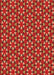 Patterned Red Rug, pat2460org