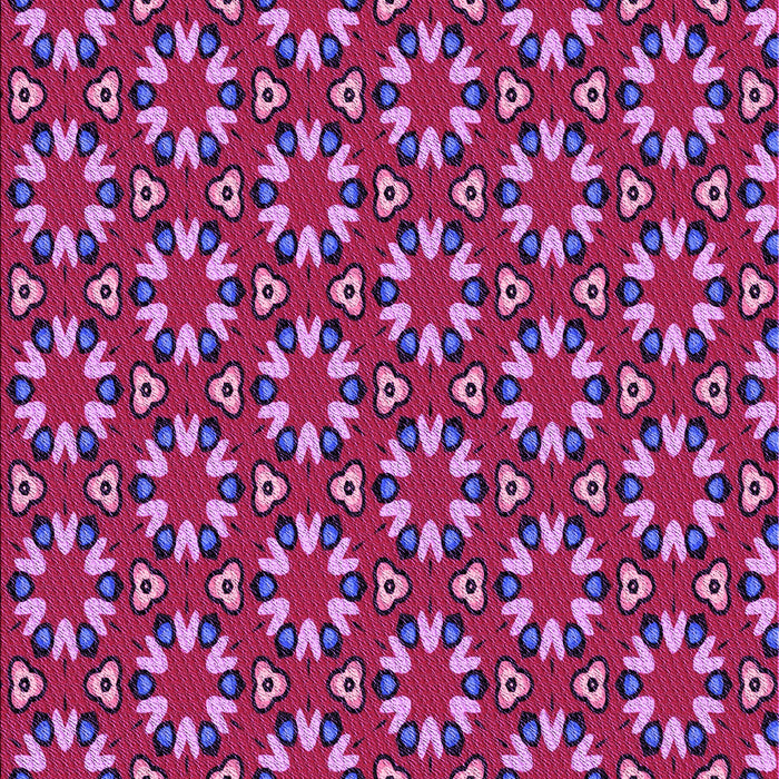 Machine Washable Transitional Raspberry Red Rug, wshpat2460pur