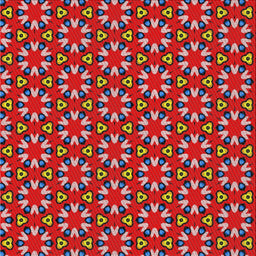 Sideview of Machine Washable Transitional Red Rug, wshpat2460