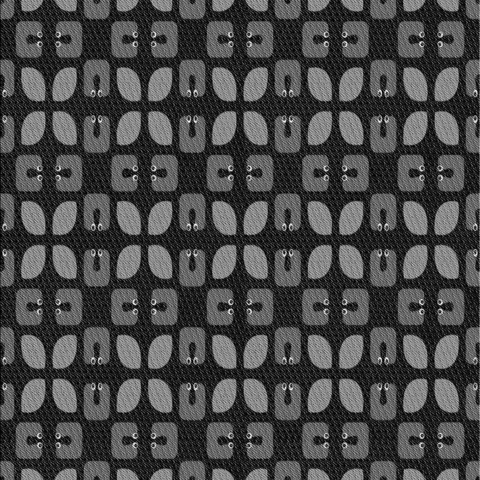 Machine Washable Transitional Midnight Gray Rug, wshpat2461gry