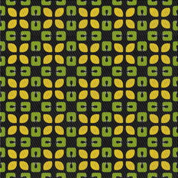 Square Patterned Mid Gray Novelty Rug, pat2461