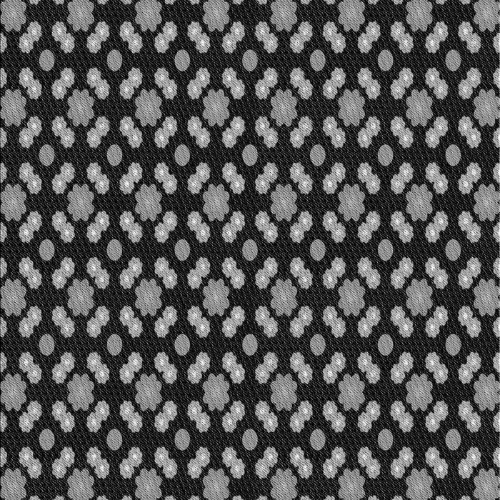 Patterned Midnight Gray Rug, pat2462gry