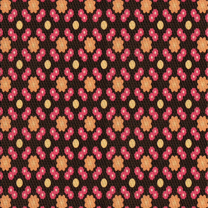 Patterned Red Rug, pat2462org