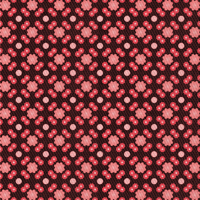 Round Patterned Maroon Red Rug, pat2462rd