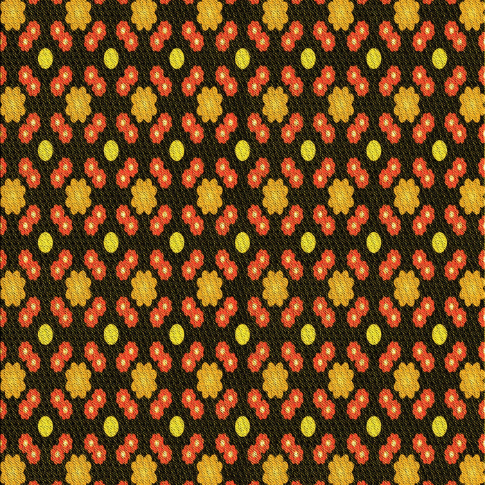 Patterned Red Rug, pat2462yw