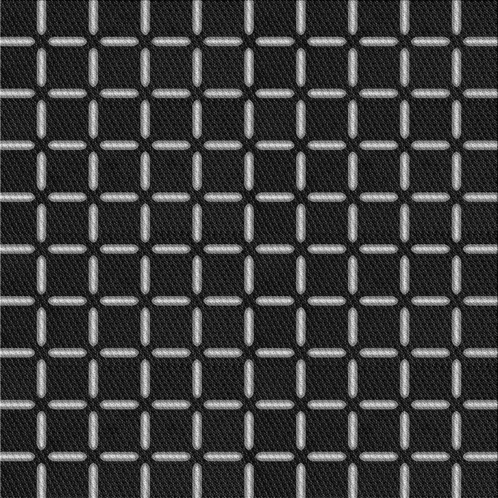 Round Machine Washable Transitional Black Rug, wshpat2463gry