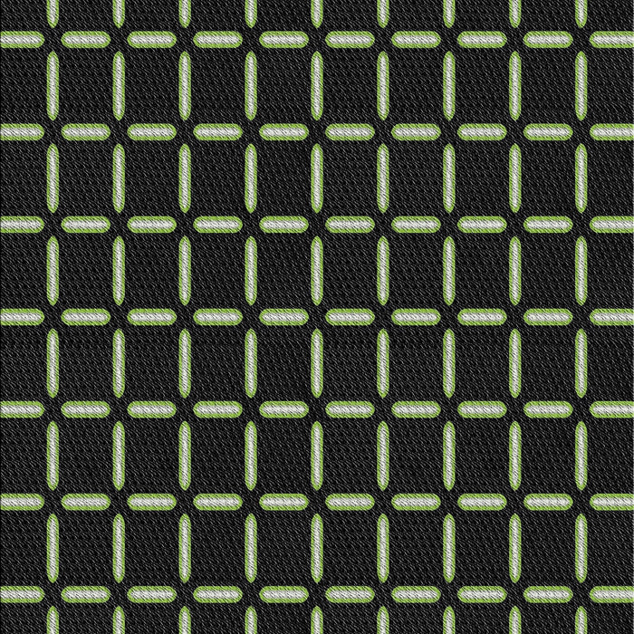 Machine Washable Transitional Black Rug, wshpat2463