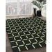 Machine Washable Transitional Black Rug in a Family Room, wshpat2463