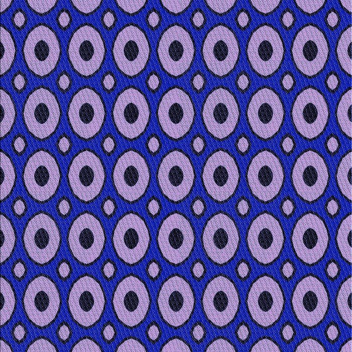 Patterned Earth Blue Rug, pat2464blu