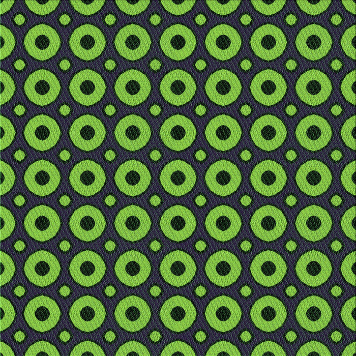 Round Patterned Dark Slate Grey Green Rug, pat2464grn