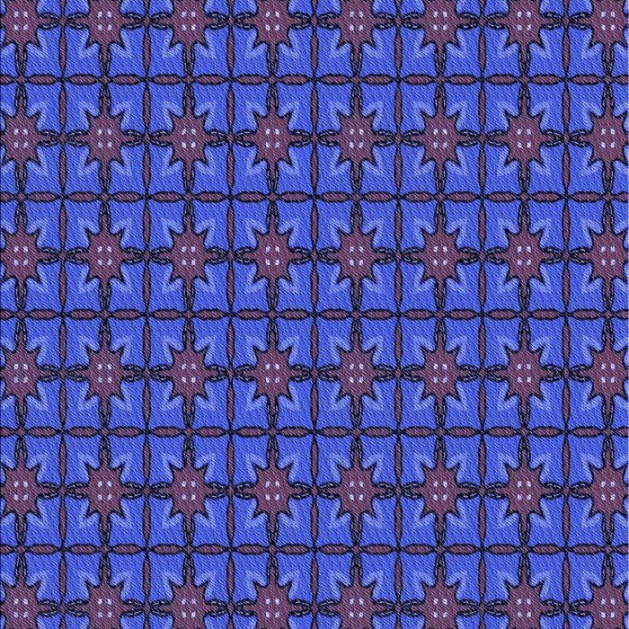 Machine Washable Transitional Blue Rug, wshpat2465blu