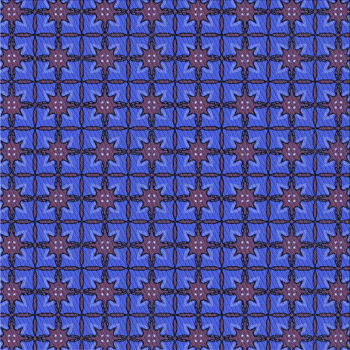 Round Machine Washable Transitional Blue Rug, wshpat2465blu