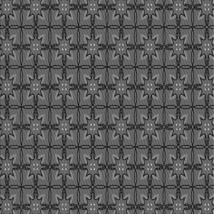 Patterned Platinum Gray Rug, pat2465gry