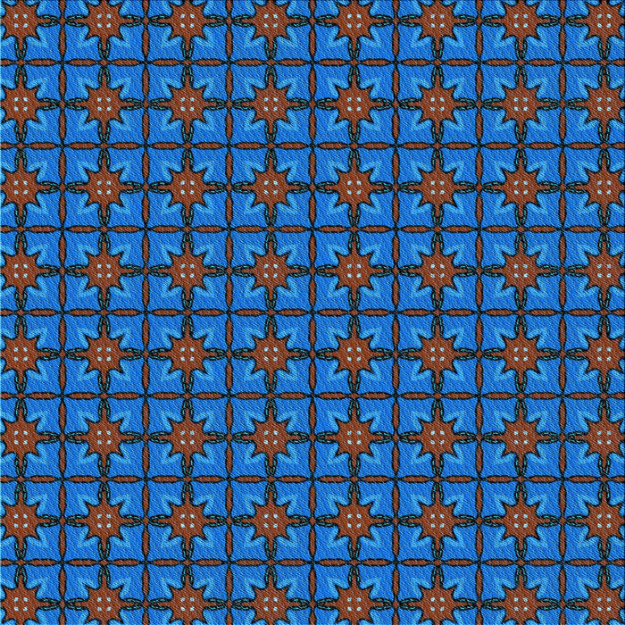 Round Machine Washable Transitional Neon Blue Rug, wshpat2465lblu