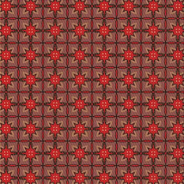 Round Machine Washable Transitional Cranberry Red Rug, wshpat2465org