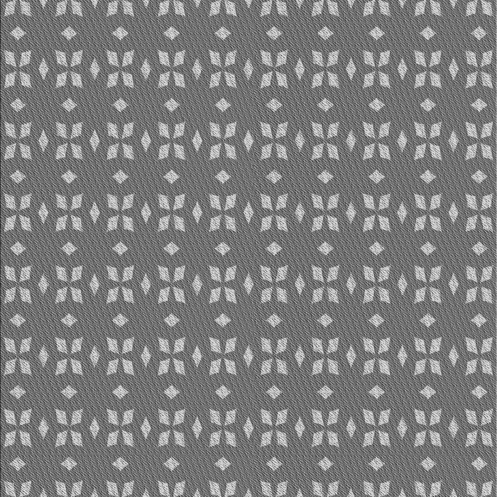 Machine Washable Transitional Ash Gray Rug, wshpat2466gry