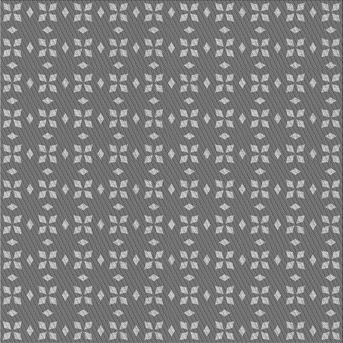 Round Machine Washable Transitional Ash Gray Rug, wshpat2466gry